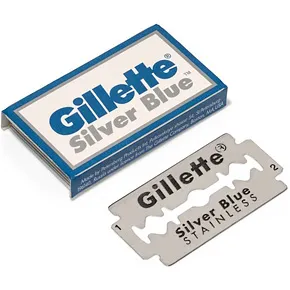Лезвие Gillette Silver blue для т-образного станка